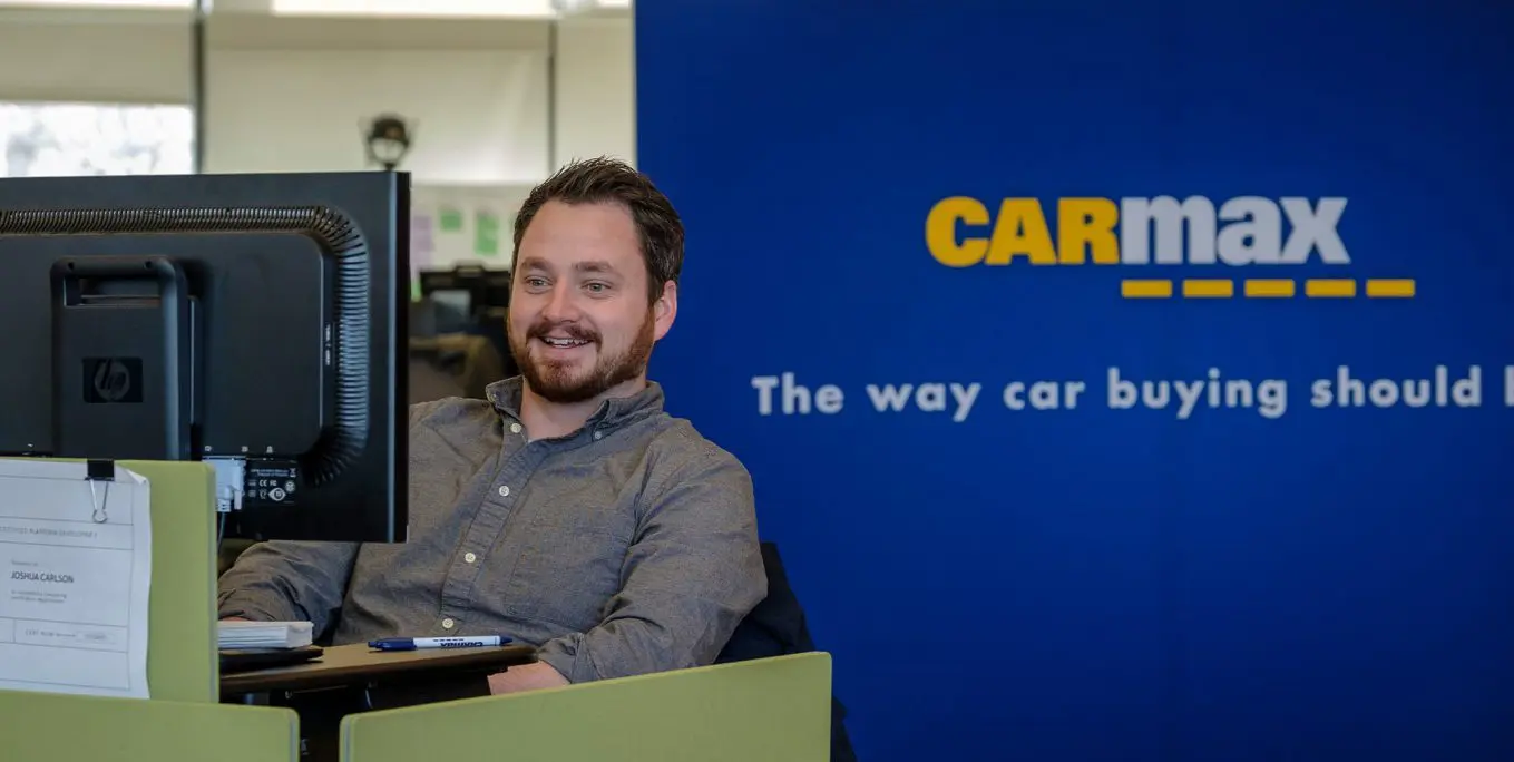 Carmax employee working