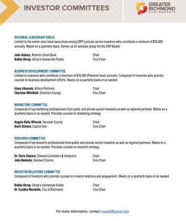 Investor Committees