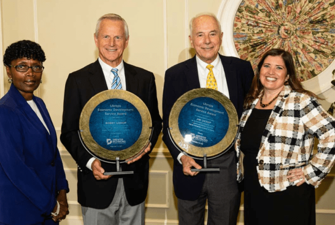 Ukrops Economic Development Service Award
