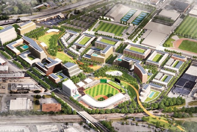 Diamond District Richmond Virginia rendering