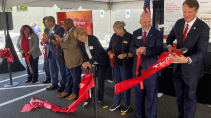ThermoFisher ribbon cutting