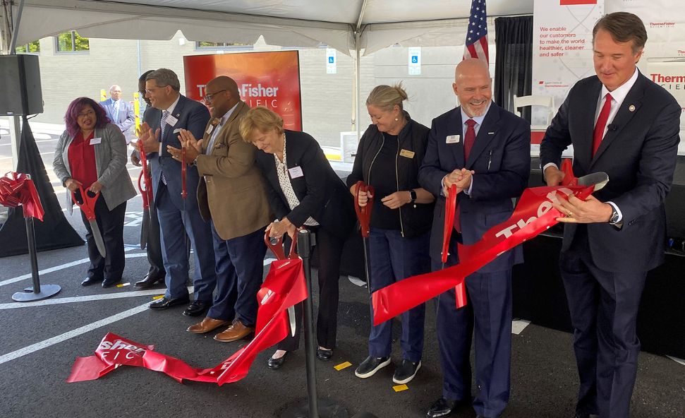 ThermoFisher ribbon cutting