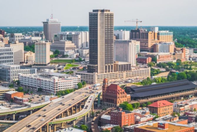 Richmond, Virginia, skyline