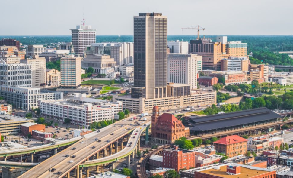 Richmond, Virginia, skyline