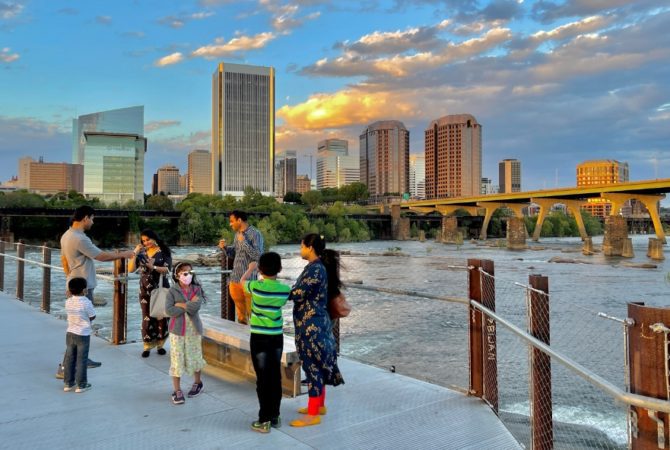 Richmond skyline