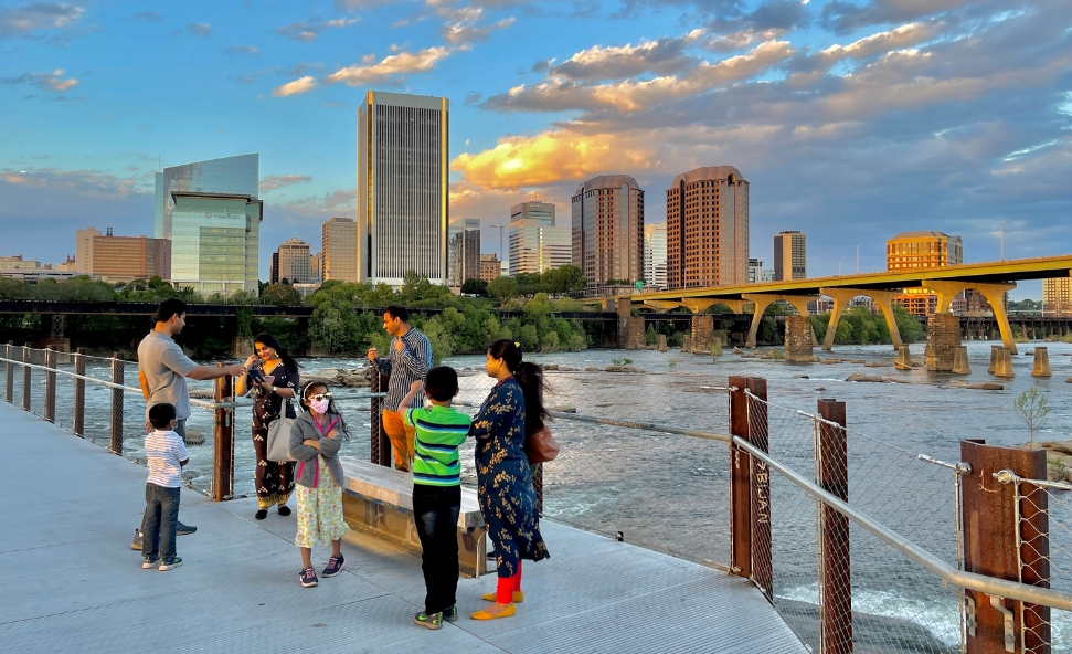 Richmond skyline