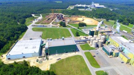 Cascades Bear Island manufacturing Hanover Virginia
