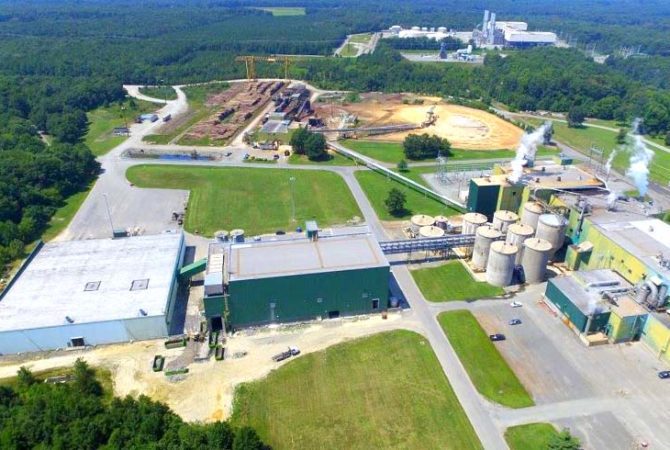 Cascades Bear Island manufacturing Hanover Virginia