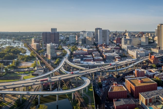 Richmond skyline