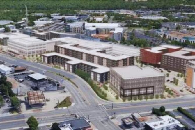 Mixed-use development