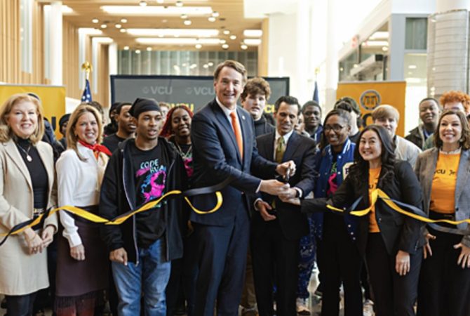 Gov. Youngkin celebrates VCU x CodeRVA launch