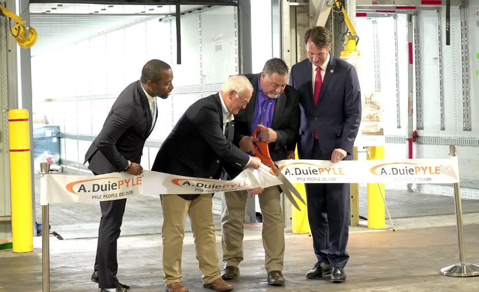 A. Duie Pyle ribbon cutting