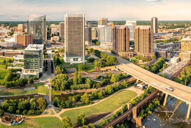 Richmond skyline