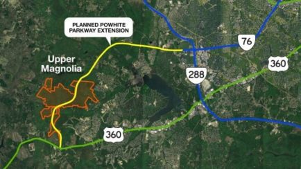 Map of Upper Magnolia Technology Park