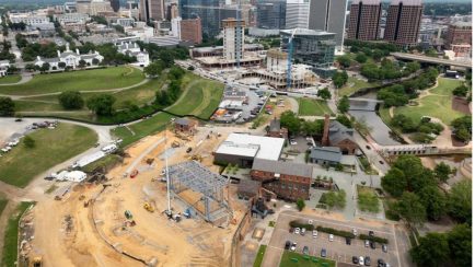 Construction Site of Riverfront Amphitheater