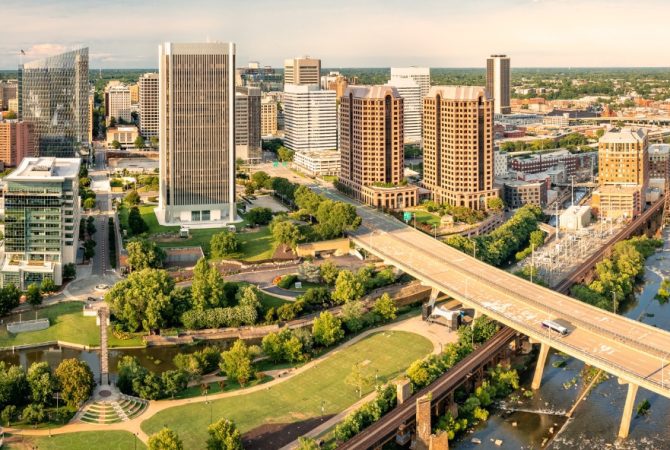 Richmond skyline