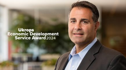 Sal Mancuso earns GRP's Ukrops Economic Development Service Award