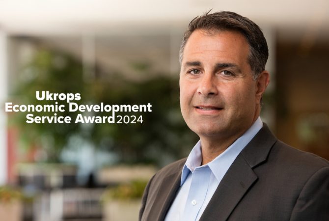Sal Mancuso earns GRP's Ukrops Economic Development Service Award