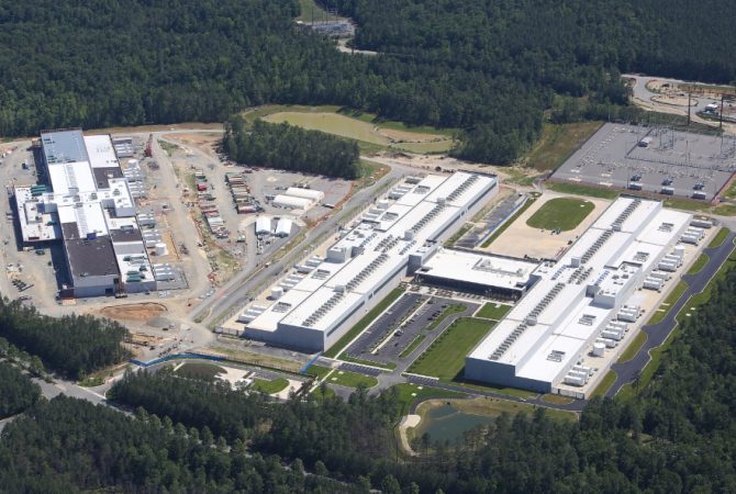 META data center campus in Henrico, Virginia