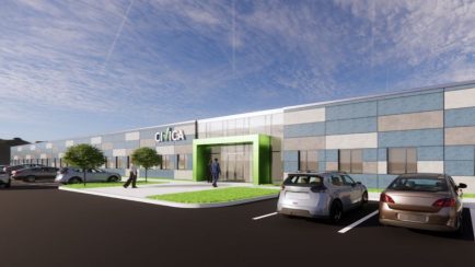 Rendering of Civica’s future lab facility in Chesterfield County
