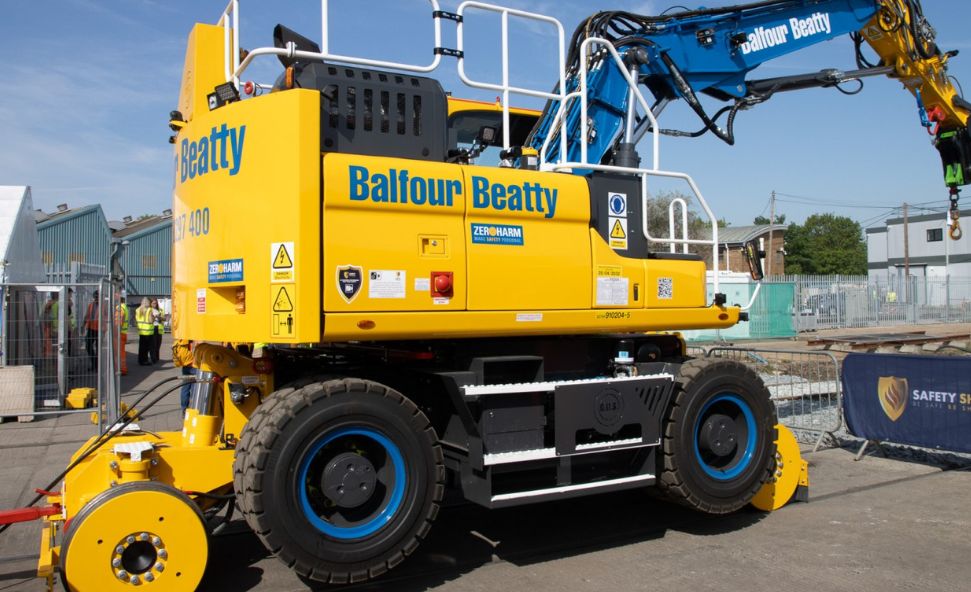 Belfour Beatty expansion operation Richmond, Hampton Roads tractor truck
