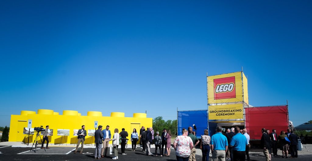 LEGO Ground breaking