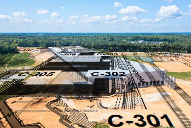 Two data center buildings are planned for the 100-acre site. The first data center is expected to be operational in 2027. (County documents)