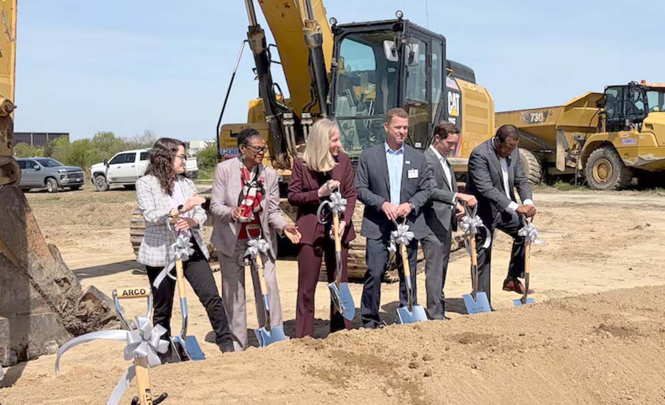 Eaton groundbreaking in Henrico Virginia