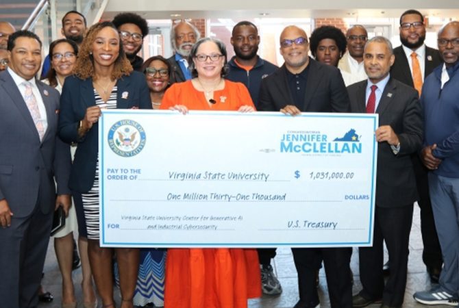 VSU receives $1 million for new AI and cybersecurity center