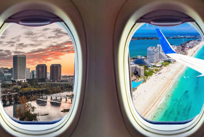 Ric to Cancun direct flight