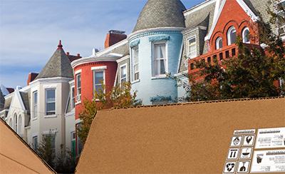 Richmond scene boxed up