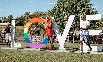 Pride Month Pride Virginia is for Lovers Sign 2026