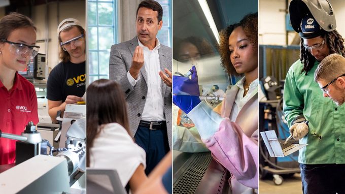 a montage of workforce talent