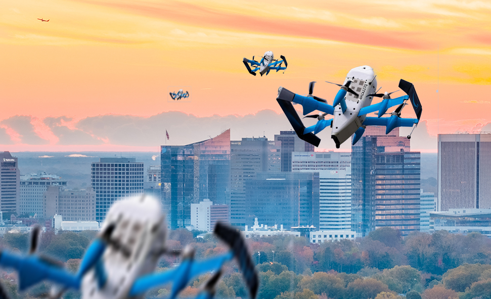 drone deliver robots form amazon