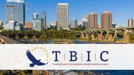 Transatlantic Business & Investment Council (TBIC) has selected the Greater Richmond region to host its 2027 Transatlantic Business & Investment Conference