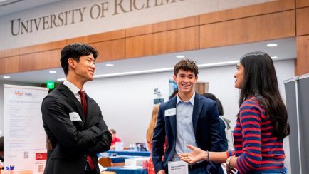 University of Richmond campus recognized among the top five liberal arts colleges for career outcomes in LinkedIn rankings
