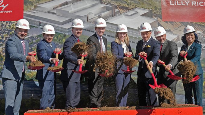 Eli Lilly breaks ground on new facility