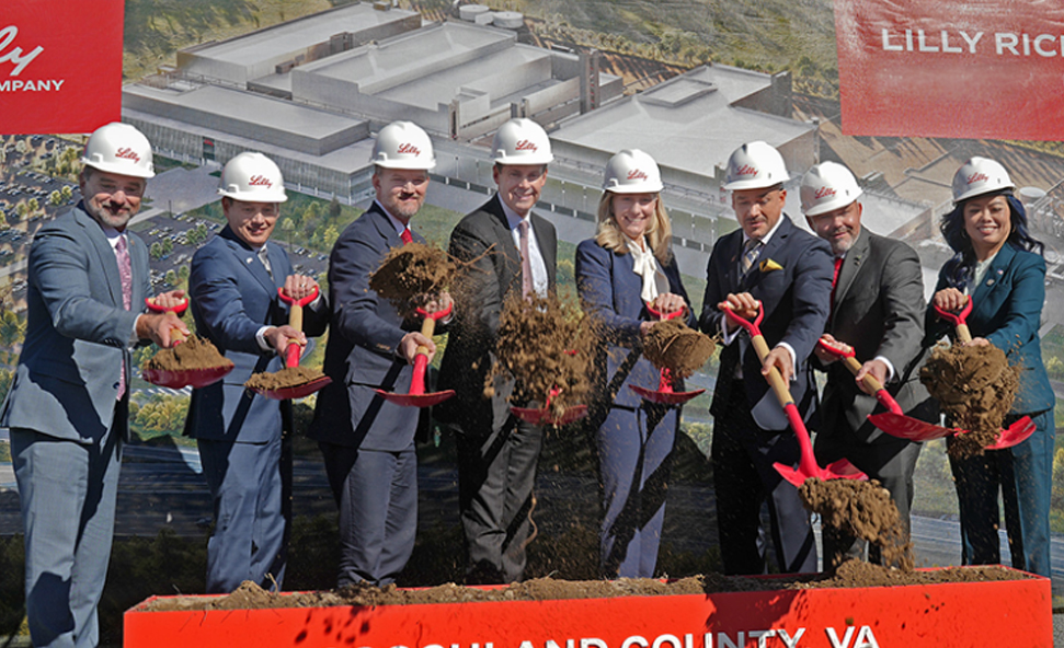 Eli Lilly breaks ground on new facility